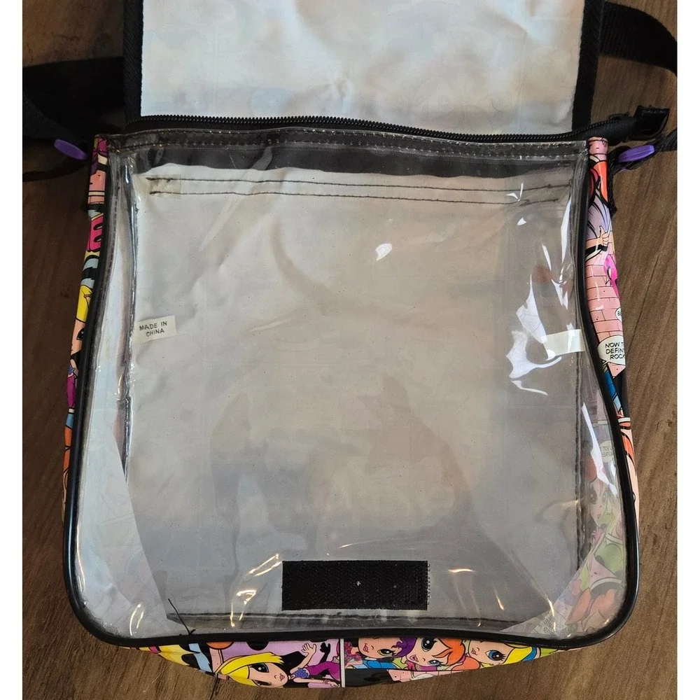 Lisa Frank Awesome Best Friends Crossbody Bag Multi Color Y2K Messenger Bag